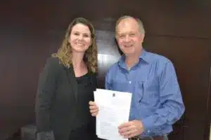 Roberta Holsbach e Dirson Freitag